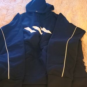 Addidas navy blue men hoody